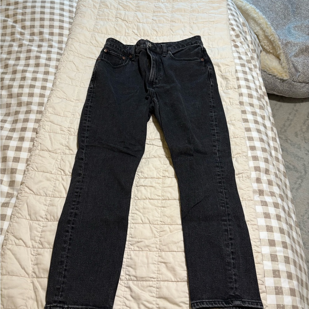 Abercrombie & Fitch Women’s Black Straight Jeans